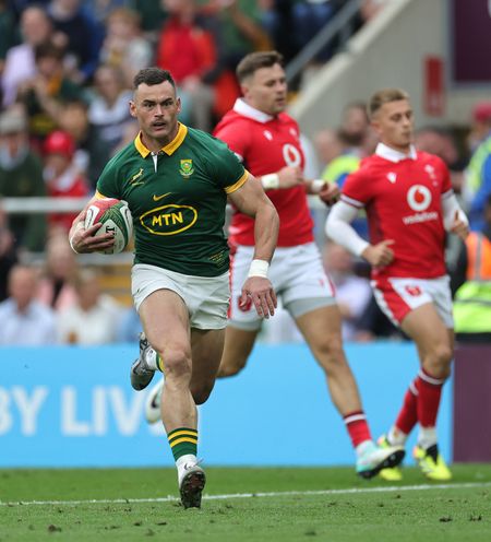 Jesse Kriel — captain of the Bok defence is in fine fighting form, looking beyond RWC 2027