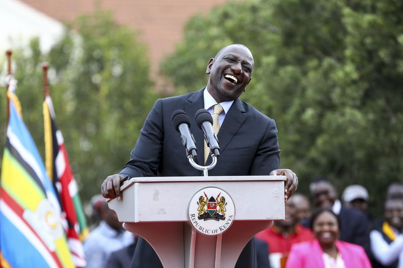 William Ruto sworn in as Kenya's fifth president