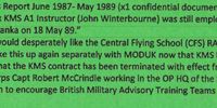 Britain’s defence attaché wrote a report in 1989 listing the remaining KMS presence in Sri Lanka. (Image: supplied)