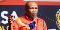 Irvin Jim the Generaly Segretary of the  NUMSA Western addresses members of the union during the 11th NUMSA conference at the Cape Town International Convention Centre on 27 July 2022. (Photo: Xabiso Mkhabela)