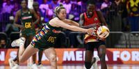 Jeante Strydom  of South Africa during the Netball World Cup match against Uganda at Cape Town International Convention Centre on 3 August 2023. (Photo: Ashley Vlotman / Gallo Images / Netball World Cup 2023)