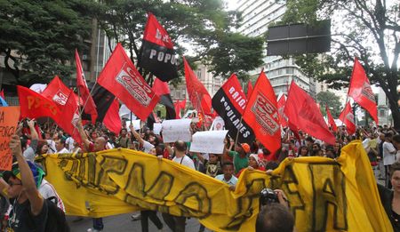 Brazil comes alive for World Cup amid protests and clashes