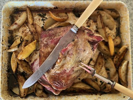 Lockdown Recipe of the Day: Lemon-roasted Shoulder of Lamb