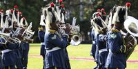 Kenyan Air Force band personnel match out after mounting a guard of honor for Ethiopian Prime Minister Abiy Ahmed (not pictured), to inspect upon his arrival for bilateral talks with Kenyan President William Ruto (not pictured), during his official state visit to Kenya at the State House in Nairobi, Kenya, 28 February 2024.  EPA-EFE/DANIEL IRUNGU