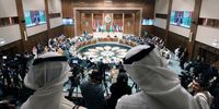 Members of the press follow the emergency meeting of Arab foreign ministers at the Arab League headquarters, in Cairo, Egypt, 11 October 2023. Arab foreign ministers are meeting to discuss the Israeli-Palestinian conflict.  EPA-EFE/KHALED ELFIQI