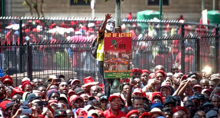 Show of force ahead of Monday’s planned national shutdown