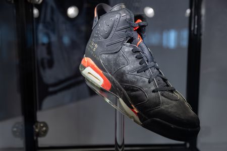 Michael Jordan sneakers sold for a record $2.2m