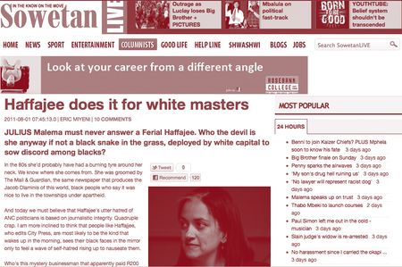 Miyeni affair - the morning after