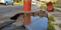 Collapsing roads in Nelson Mandela Bay