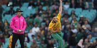 Wayne Parnell of Proteas bowls during the 2022 ICC Men's T20 World Cup match between Pakistan and South Africa at Sydney Cricket Ground on November 03, 2022 in Sydney, Australia. (Photo: Isuru Sameera Peiris / Gallo Images)