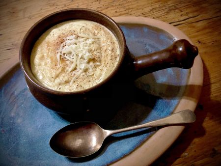 What’s cooking today: Cauliflower & three cheese soup