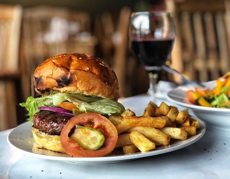 Build your own burger from the bottom up