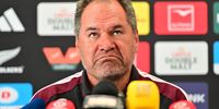 All Blacks coach Dave Rennie addresses media