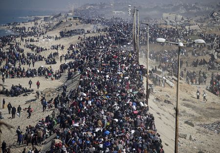 Residents return to north Gaza after hostage breakthrough; Hezbollah rejects Israeli troop withdrawal extension