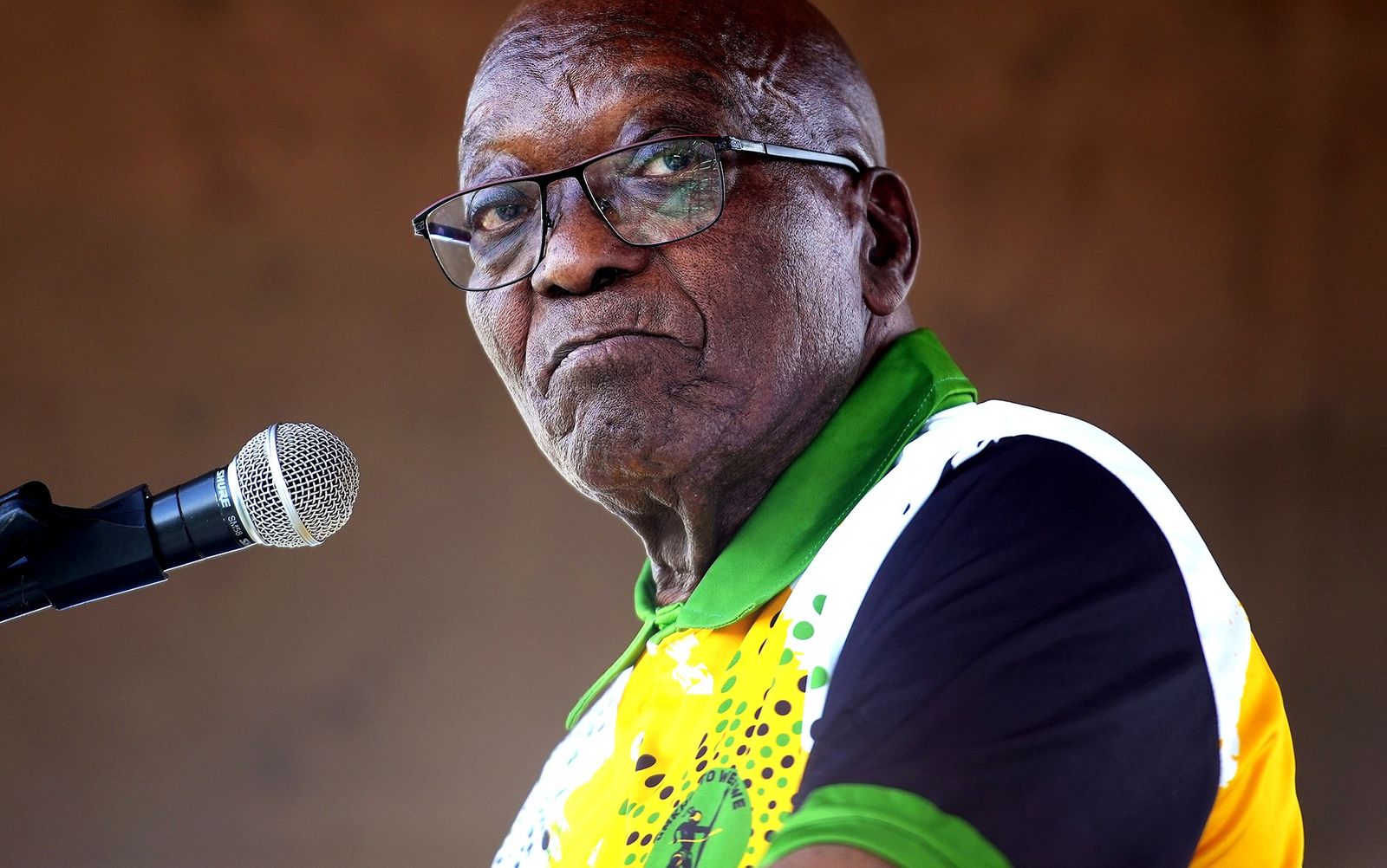 Former President Jacob Zuma Address Supporters Of MK Party In Alexandra