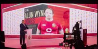 Jason Leonard, Chairman of the British and Irish Lions announces Alun Wyn Jones during the British and Irish Lions Squad and Captain Announcement on May 06, 2021 in UNSPECIFIED, United Kingdom. The British and Irish Lions will tour South Africa in July. (Photo by Dan Sheridan - Pool/Getty Images)