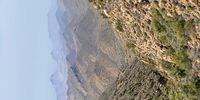 The Big Five Viewpoint within the Bosch Luys Kloof Private Nature Reserve from the Seweweekspoort Pass. Origionally observed by Thomas Baine on horseback during 1868. On the Eastern side of the Swartberge directly opposite “the Hell” which is on the Western side of the Swartberge. 18 October 2022. Image: Johan Geldenhuys