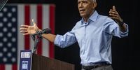 Obama election rally