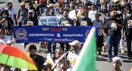 March against xenophobia and for social justice for the ‘excluded majority’