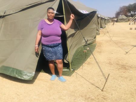 Hijacked Jeppestown building fire survivors say their temporary shelters are unbearable