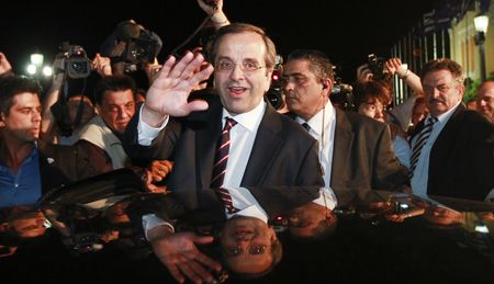 Greek parties seek coalition deal, bailout revision