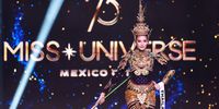 Miss Thailand Opal Suchata Chuangsri participates in the The 73rd Miss Universe Competition - Preliminary Competition at Arena Ciudad de Mexico on November 14, 2024 in Mexico City, Mexico. (Photo by Hector Vivas/Getty Images)