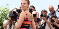 Scarlett Johansson attends the photocall for 'Asteroid City' during the 76th annual Cannes Film Festival, in Cannes, France, 24 May 2023. The movie is presented in the Official Competition of the festival which runs from 16 to 27 May.