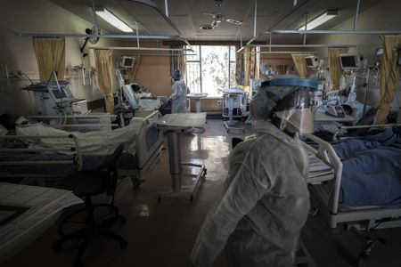 Working in a Covid ward: ‘We haven’t seen death at this rate’