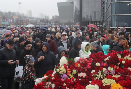 Russia’s day of mourning after deadly terror attack; Kremlin launches missile and drone barrage
