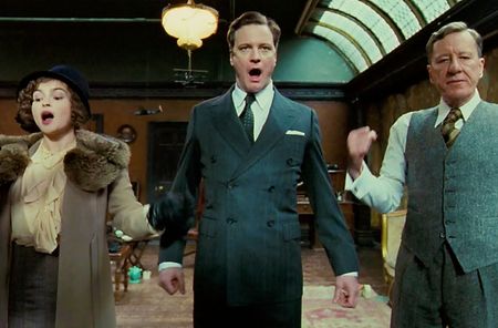 'The King's Speech' stammers triumphantly toward Oscar glory