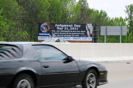 It's all over in a year: May 21st 2011 doomsday cult rocks on