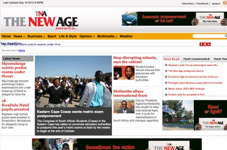 No news is bad news for The New Age