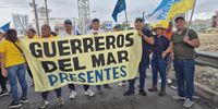 Photo: National strike on March 21, 2025 against Bill 462 and the reopening of the Cobre Panama mine. Credit: Guerreros del Mar