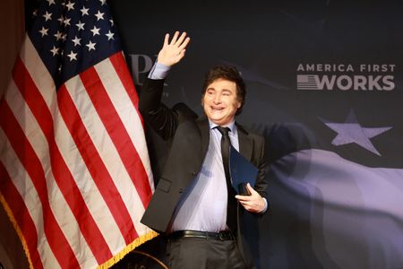 Argentine president Milei praises Trump at Mar-a-Lago event