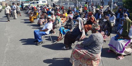 ‘When they see us, they see hope’: Distributing food aid under the lockdown