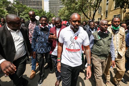 Kenyans march to mark anniversary of deadly 2024 anti-government protests