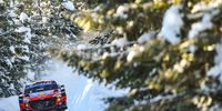 ROVANIEMI, FINLAND - FEBRUARY 28:  Thierry Neuville of Belgium and Martijn Wydaeghe of Belgium compete with their Hyundai Shell Mobis WRT Hyundai i20 Coupe WRC during Day Three of the FIA World Rally Champinship Finland on February 28, 2021 in Rovaniemi, Finland.  (Photo by Massimo Bettiol/Getty Images)