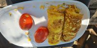 Two omelettes coming up. (Photo: Marita van der Vyver)<br>