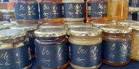 Beelal produces a range of honeys and nuts, in different sized jars to suit customers’ needs. (Photo: Bianca Coleman)