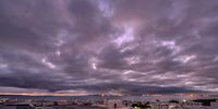Moody skies over Langebaan. Photographer: Vic Duggan