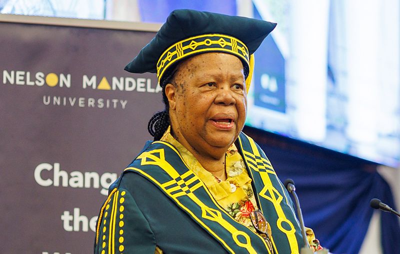‘Good trouble' and youth empowerment — Naledi Pandor takes the reins as NMU chancellor