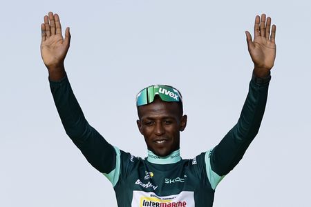 African cycling star Biniam Girmay sets sights on Olympic podium after historic Tour de France stage success