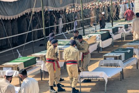 Military helicopter crash in Pakistani Kashmir killed 22, security sources say