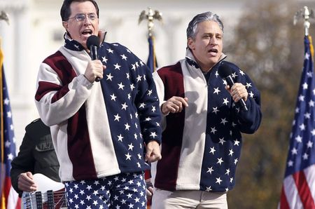 Jon Stewart: America's straight-shooting son of satire