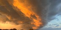 Thunderstorm approaching Leander Texas, 5th November 2022. Photographer: Janet McKearnan