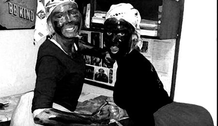 White folks + shoe polish = The edge of South African 'discourse'