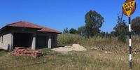 A nearly completed home, built in a wetland in Harare’s, middle class Monavale suburb. Picture: Lemuel Chekai