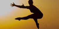 Carpe Diem. This is Jade Morey who did some Aerial dancing for me while her dad Peter, sprayed water on her. <br>