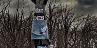 "Der Rufer" (the crier) statue in Berlin, Sunday, 27th February 2022. Image: Cagn Cochrane