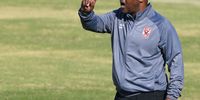 PRETORIA, SOUTH AFRICA - MAY 22: Al Ahly SC coach Pitso Mosimane during the CAF Champions League Quarter Final, 2nd Leg match between Mamelodi Sundowns and Al Ahly SC at Lucas Moripe Stadium on May 22, 2021 in Pretoria, South Africa. (Photo by Lefty Shivambu/Gallo Images)